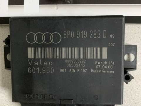 Modul senzori parcare Audi A3 8P cod 8P0 919 283 D