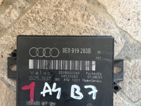 Modul senzori parcare Audi A4 B7 8E0919283B