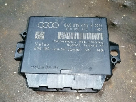 Modul senzori parcare Audi A4 B8 1.8 TFSI 88kw cod 8K0 919 475B