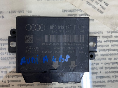 Modul senzori parcare Audi A4 B8 2.0tdi cod 8K0919475E
