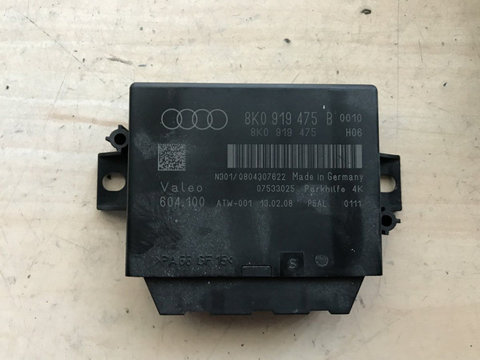Modul Senzori Parcare Audi A4 B8 Cod 8K0 919 475 B