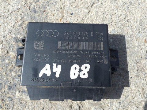 Modul Senzori Parcare Audi A4 B8 , Cod : 8k0919475 b