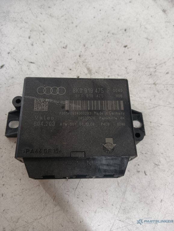 Modul senzori parcare AUDI A4 IV (8K2, B8) [ 2007 - 2015 ] OEM 8k0919475f