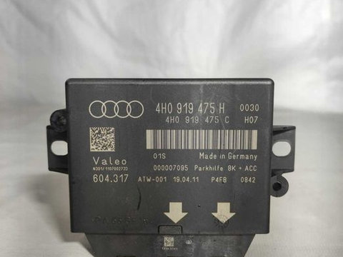 Modul Senzori Parcare Audi A6 4G C7 /A7 / A8 4H D4 Cod 4H0919475H