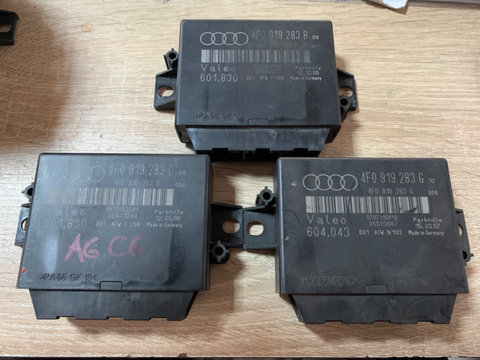 Modul senzori parcare Audi A6 C6 4F cod 4F0919283 B, D, G