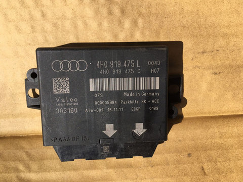Modul Senzori Parcare Audi A6 C7 4H0 919 475 L