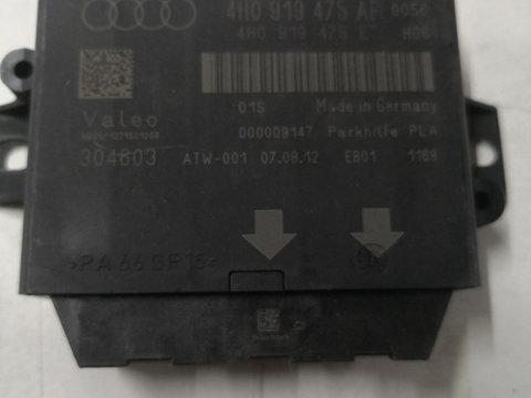 Modul senzori parcare AUDI A6 IV Avant (4G5, C7, 4GD) [ 2011 - 2018 ] OEM 4h0919475af
