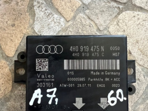Modul senzori parcare Audi A7 ( 10.2010->)[4g] 4h0919475n