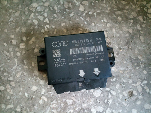 Modul senzori parcare Audi A8 A6 A7 C7 4G cod 4h0919475