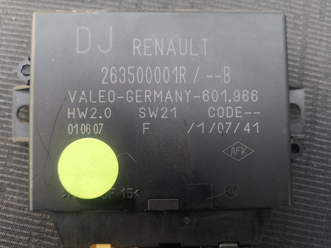 Modul senzori parcare cu codul original 263500001R pentru Renault Laguna 3