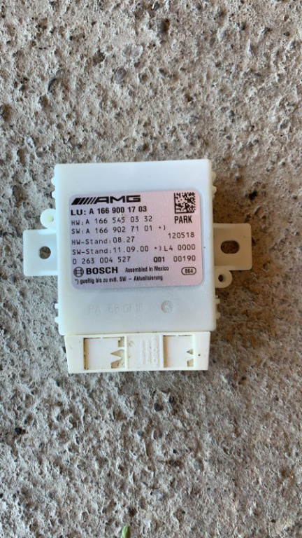 Modul senzori parcare Mercedes ML 350 W166 A1669001703