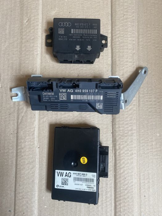 Modul senzori parcare, modul închidere portbagaj, Gateway audi A8 4h