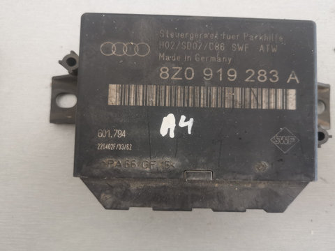 Modul senzori parcare Modul senzori parcare Audi A4 B6 8E 2000-2005 8Z0919283A 8Z0919283A Audi A4