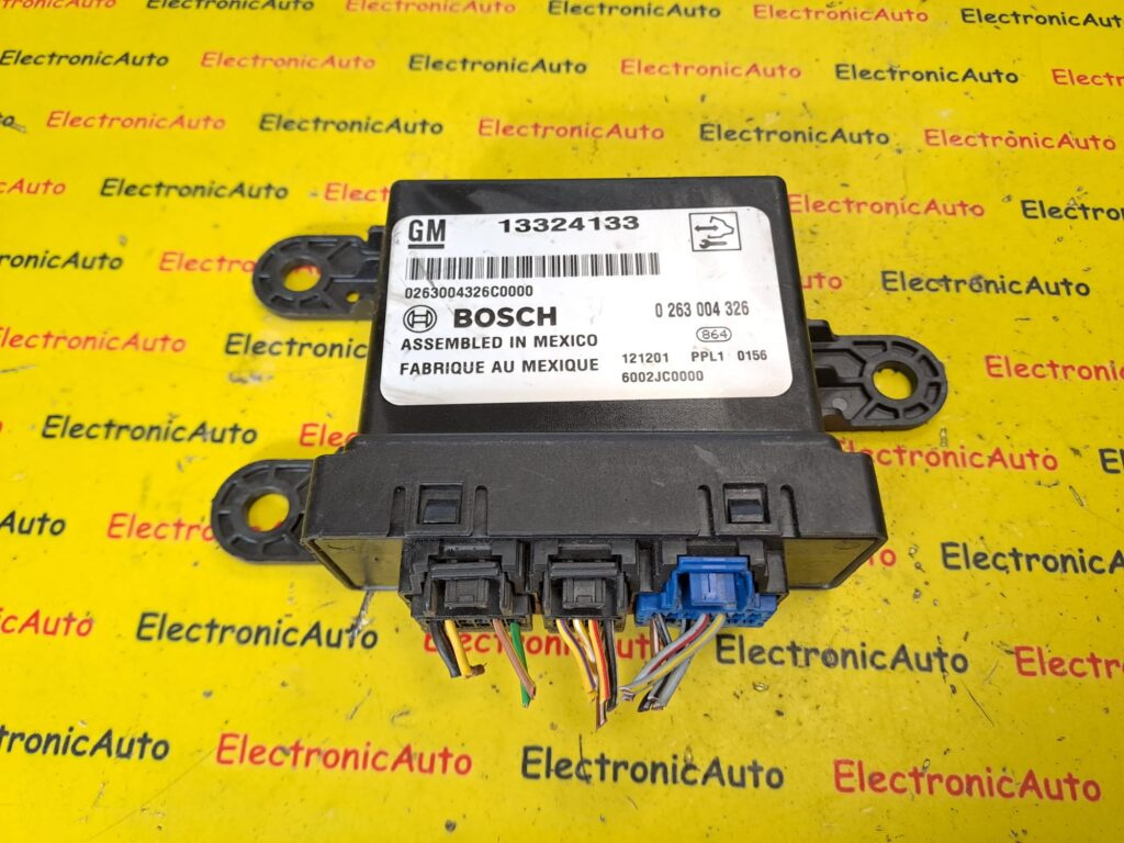 Modul senzori parcare Opel Zafira B, 0263004326, 13324133,