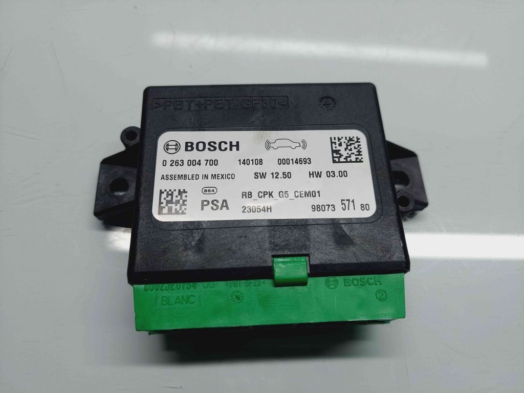 Modul senzori parcare Peugeot 2008 [Fabr 2013-prezent] 9807357180