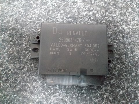 Modul senzori parcare Renault Laguna 3 , Scenic 3 , cod : 259904647R