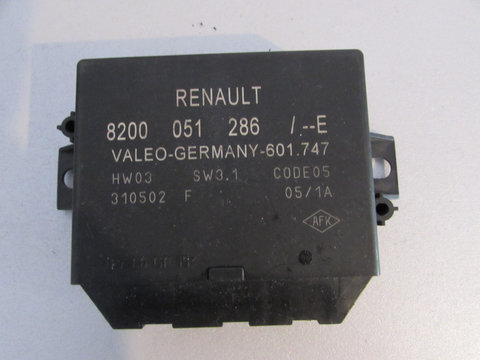 Modul senzori parcare Renault Vel Satis Laguna II Renault Espace 4 cod 8200051286 /--E