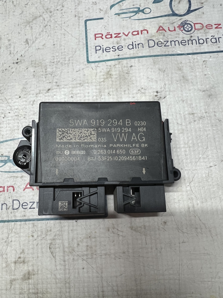 Modul Senzori Parcare Skoda Octavia 4 2023, 5WA919294B / CU PRINDERE RUPTĂ