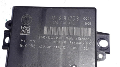 Modul senzori parcare Skoda Superb 2 Octavia 3 cod 1Z0919475B #QjEpmCA5Htf