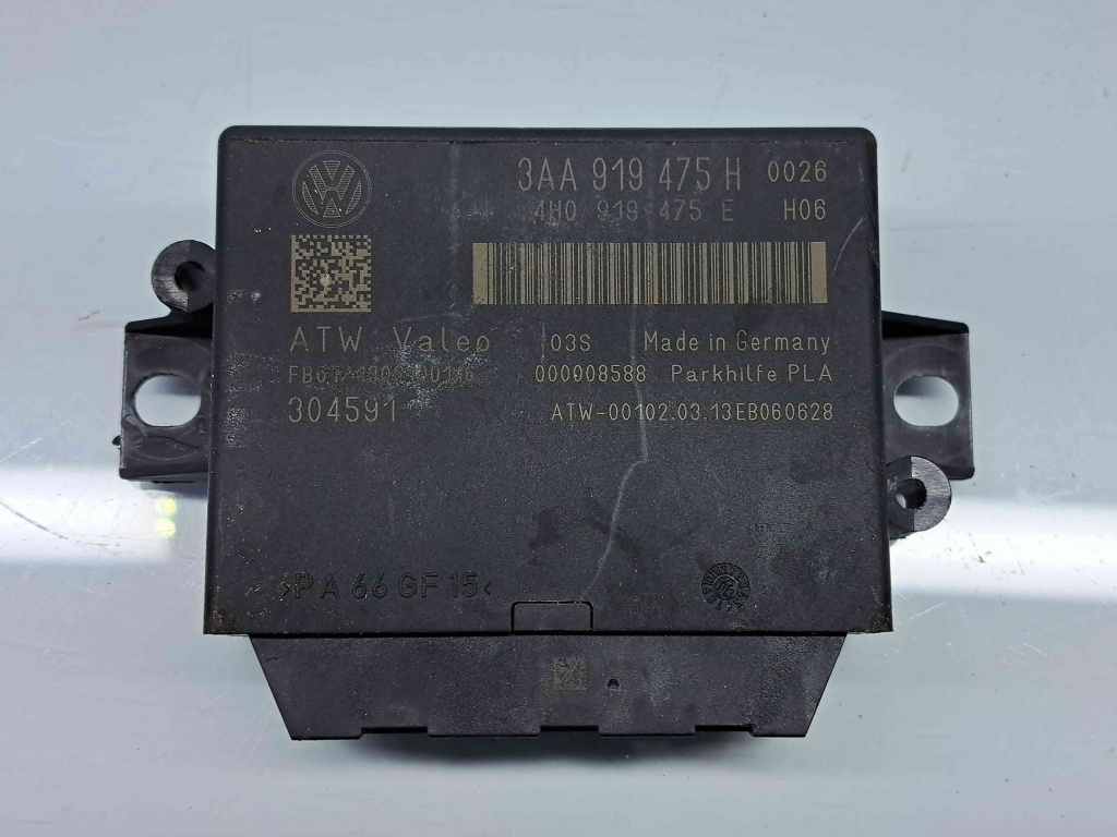 Modul senzori parcare Volkswagen Passat CC (358) [Fabr 2012-2016] 3AA919475H