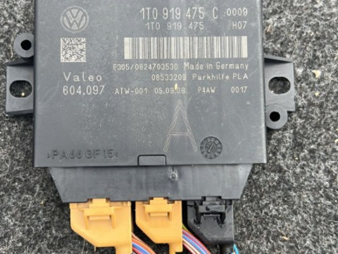Modul senzori parcare Volkswagen Tiguan 2.0 TDI 1T0919475C