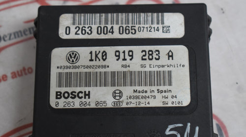 Modul senzori parcare VW Golf 5 1K091928