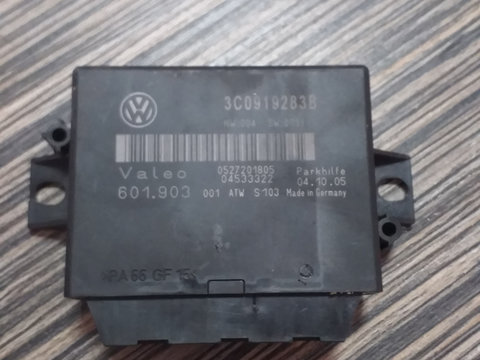 Modul senzori parcare VW Passat 3C, an fabricatie 2007, cod. 3C0919283B