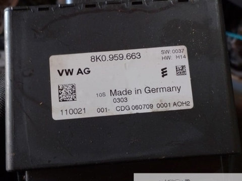 Modul stabilizator tensiune Audi cod 8K0 959 663