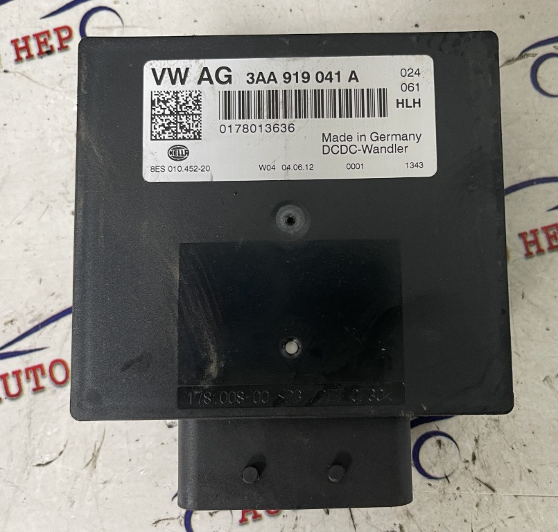 Modul Start Stop VW Golf 6 Touran Tiguan Skoda Octavia 3AA919041A 3AA 919 041 A 8ES01045220