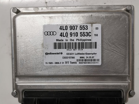 Modul suspensie Audi Q7 (4LB) [ Fabr 2006-2014] 4L0907553 4L0910553C (#C-R4)