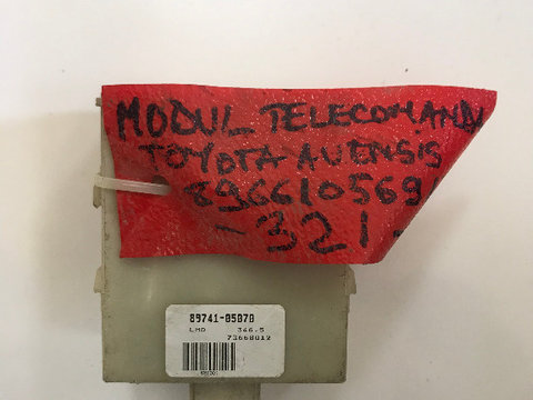 Modul telecomanda toyota avensis 2004 - 2008 cod: 89741 05070