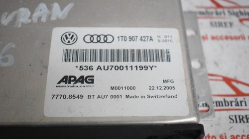 Modul unitate control alarma VW Touran 1