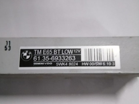 Modul unitate control Bmw 7(E65, E66, E67) cod 61356933263