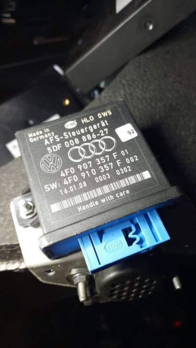 Modul unitate reglaj faruri, 4F0907357F, Audi A6 (