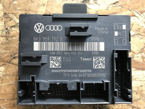 Modul usa dreapta fata Audi A4 B8 1.8 TFSI sedan sedan 2009 (8K0959792)