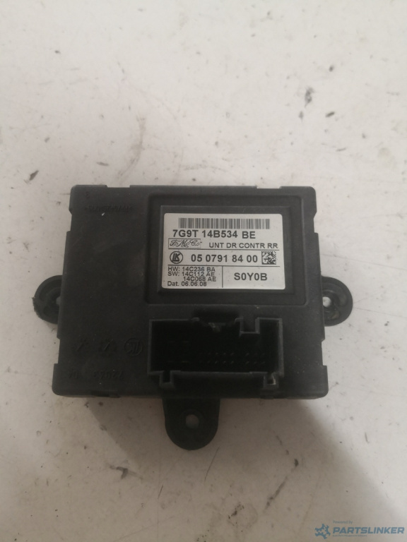 Modul usa dreapta spate FORD MONDEO IV Saloon (BA7) [ 2007 - 2015 ] OEM 7g9t14b534be