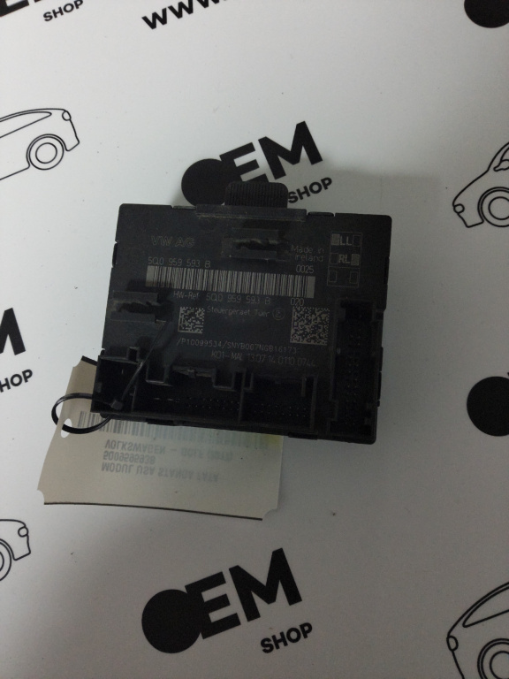 Modul usa stanga fata Volkswagen Golf 7 (5g1) an [2013-2019] cod piesa 5Q0959593B