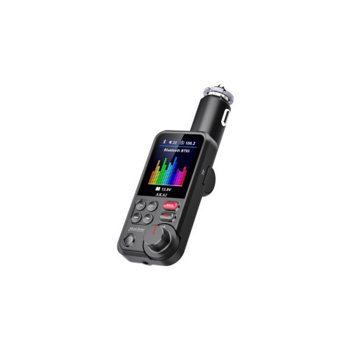 Modulator FM Akai , Bluetooth, USB, Micro SD Card reader, functie incarcator telefon, microfon incorporat, egalizator AL-161020-1