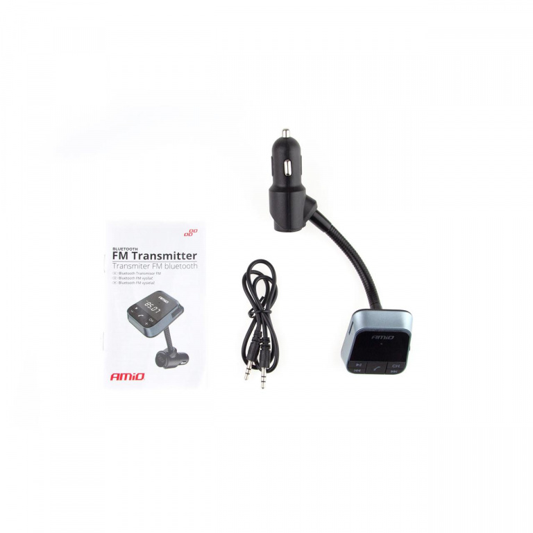 Modulator FM Bluetooth, Dual USB 2.4A, m