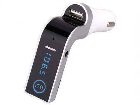 Modulator FM Handsfree Bluetooth CARG7 USB Card SD Culoare Gold Siegbert 999EL1637