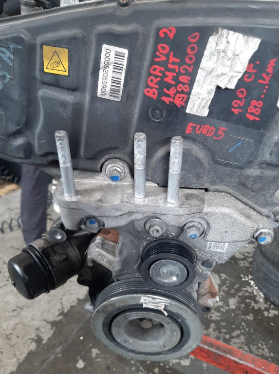 Motor 1.6 d multijet 198a2000 alfa romeo