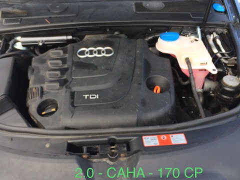 Motor 2.0 Diesel Cod CAH CAHA 170 CP Audi A4 B8 A5 A6 C6 Q5