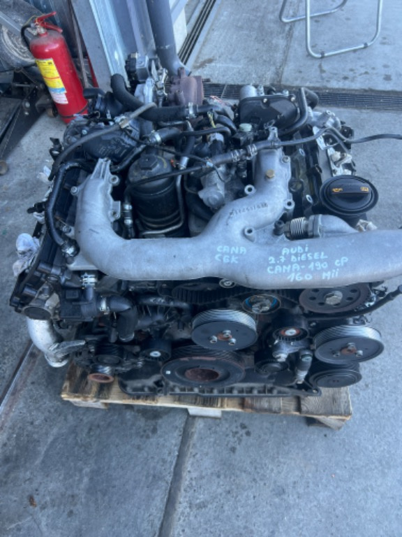 Motor 2.7 Diesel Cod CANA CAN CAMA CAM 190 CP Euro 5 Audi A4 B8 A5 A6 C6 Facelift