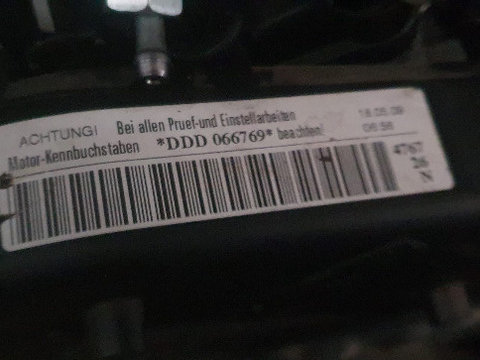 Motor Audi 2.0 diesel TDI 190 cp cai euro 6 cod motor DDD DETA