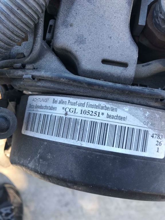 Motor Audi A4 B8 2.0 TDI tip motor CGLC 2012