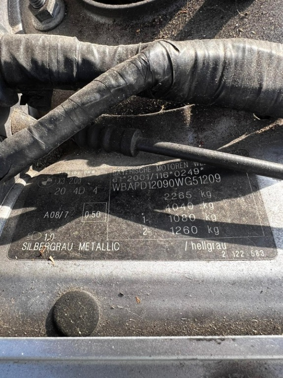 Motor BMW X3 E83 cod M47 204D4