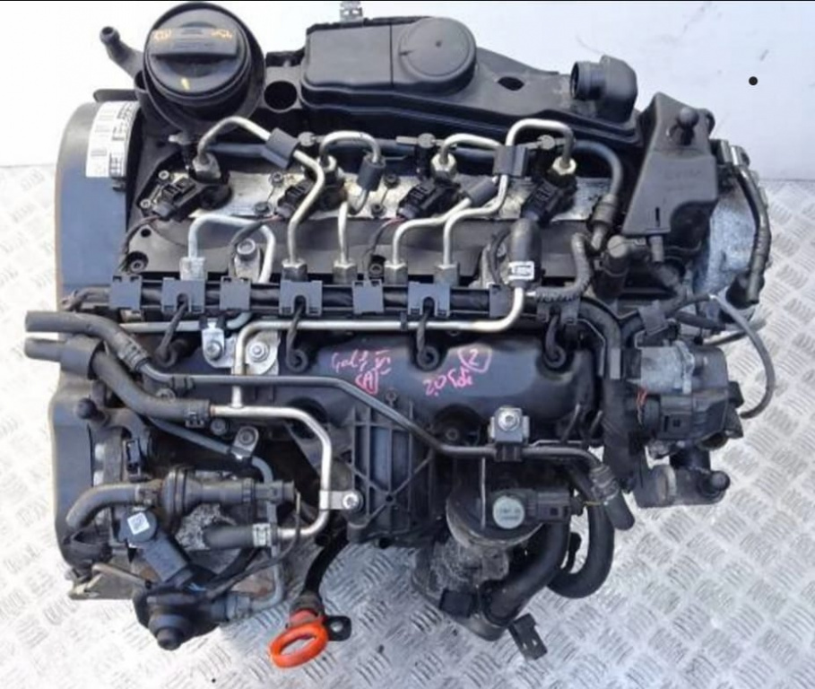 Motor CBAB Vw Golf 5 Vw Golf 6 2.0 tdi 2009-2015 140cp 103kw euro 5 ce are cod od CBAB