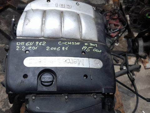 Motor, cod OM611962, Mercedes Clasa C (W203), 2.2 CDI