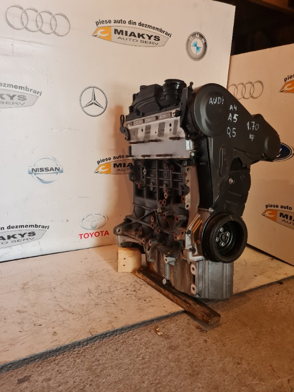 Motor complet 2.0 tdi / tip -CAHA / 170 cp / audi - A4 / A5 / Q5 / An- 2008 ,2009,2010,2011,2012,013,2014
