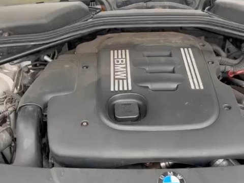 Motor complet afara anexe BMW Seria 5 E61 2.0 diesel M47D20 150CP (video, istoric km carvertical)